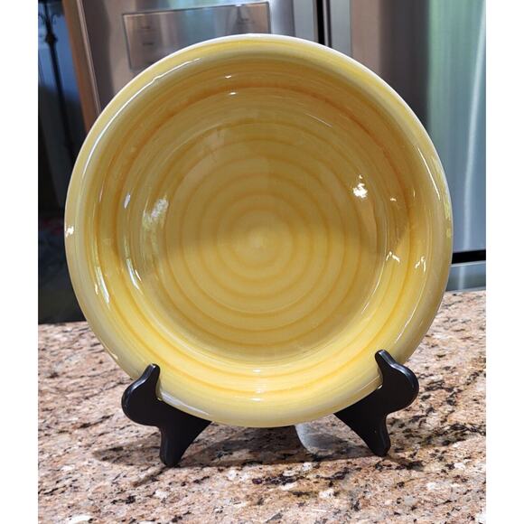 Phillip & Richard Swirl Dinner Plate Yellow (Qty 1) 10 1/2" - Picture 7 of 10